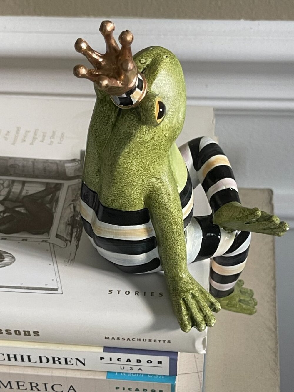 MacKenzie-Childs Fergal Frog Ledge Sitter-NEW - Picture 8 of 16
